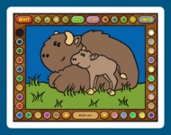 Coloring Book 10: Baby Animals screenshot